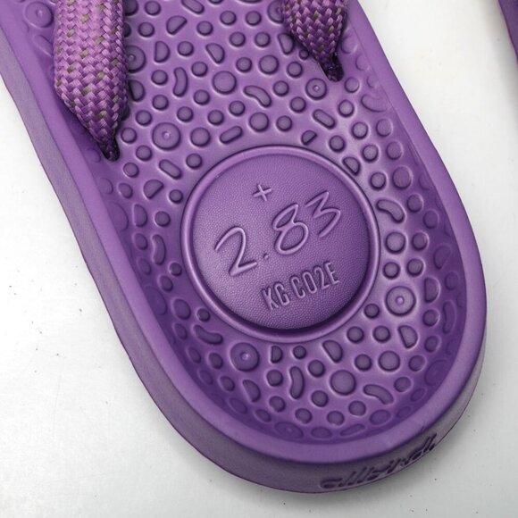 Allbirds Flip Flops Sugar Zeffers Purple Thong Sandals Shoes (M14 /W16) NEW - Picture 5 of 7
